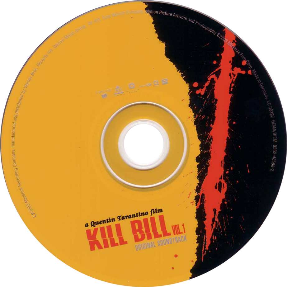 Kill Bill Vol 1 : CD.